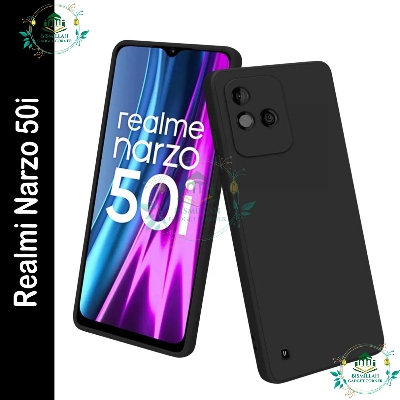 Picture of For Realme Narzo 50i silicon Mobile Back cover/cases