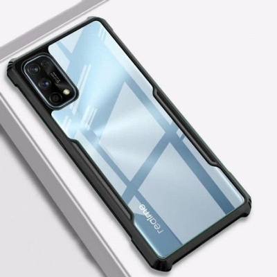 Picture of Xundd Back Cover for Realme 7 pro Transparent Hybrid Hard PC Back Bumper