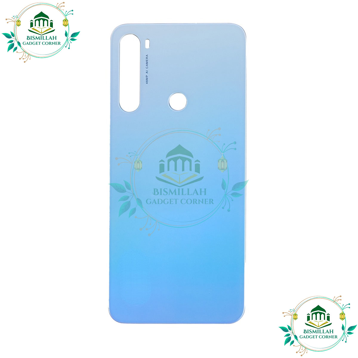 Picture of Backshell for Redmi Note 8 Replacement Back Battery Cover For Xiaomi Redmi Note 8 Back Rear Glass Case - Phone