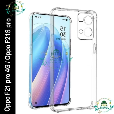 Picture of Transparent back cover For Oppo F21 Pro 4G / Oppo F21s Pro Premium Silicone TPU Ultra-Thin Transparent Flexible Protective Mobile Phone Back Cover