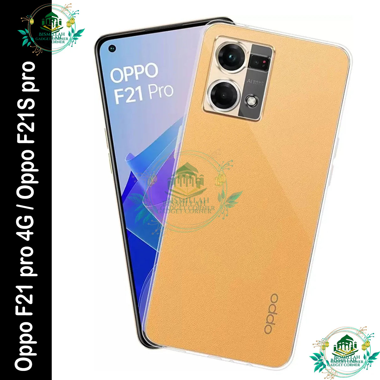 Picture of Transparent back cover For Oppo F21 Pro 4G / Oppo F21s Pro Premium Silicone TPU Ultra-Thin Transparent Flexible Protective Mobile Phone Back Cover