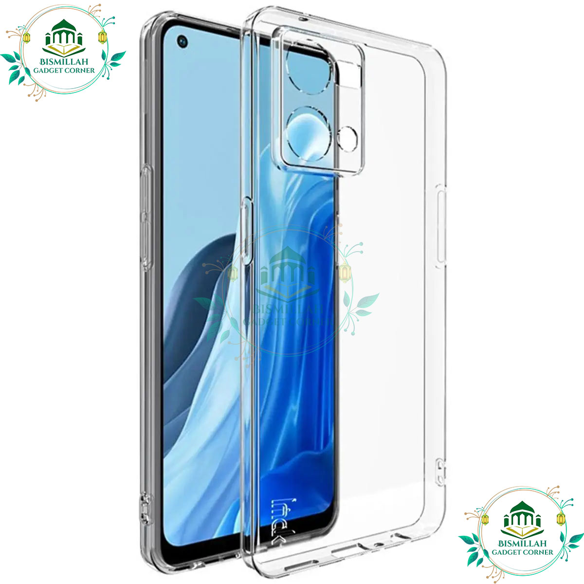Picture of Transparent back cover For Oppo F21 Pro 4G / Oppo F21s Pro Premium Silicone TPU Ultra-Thin Transparent Flexible Protective Mobile Phone Back Cover