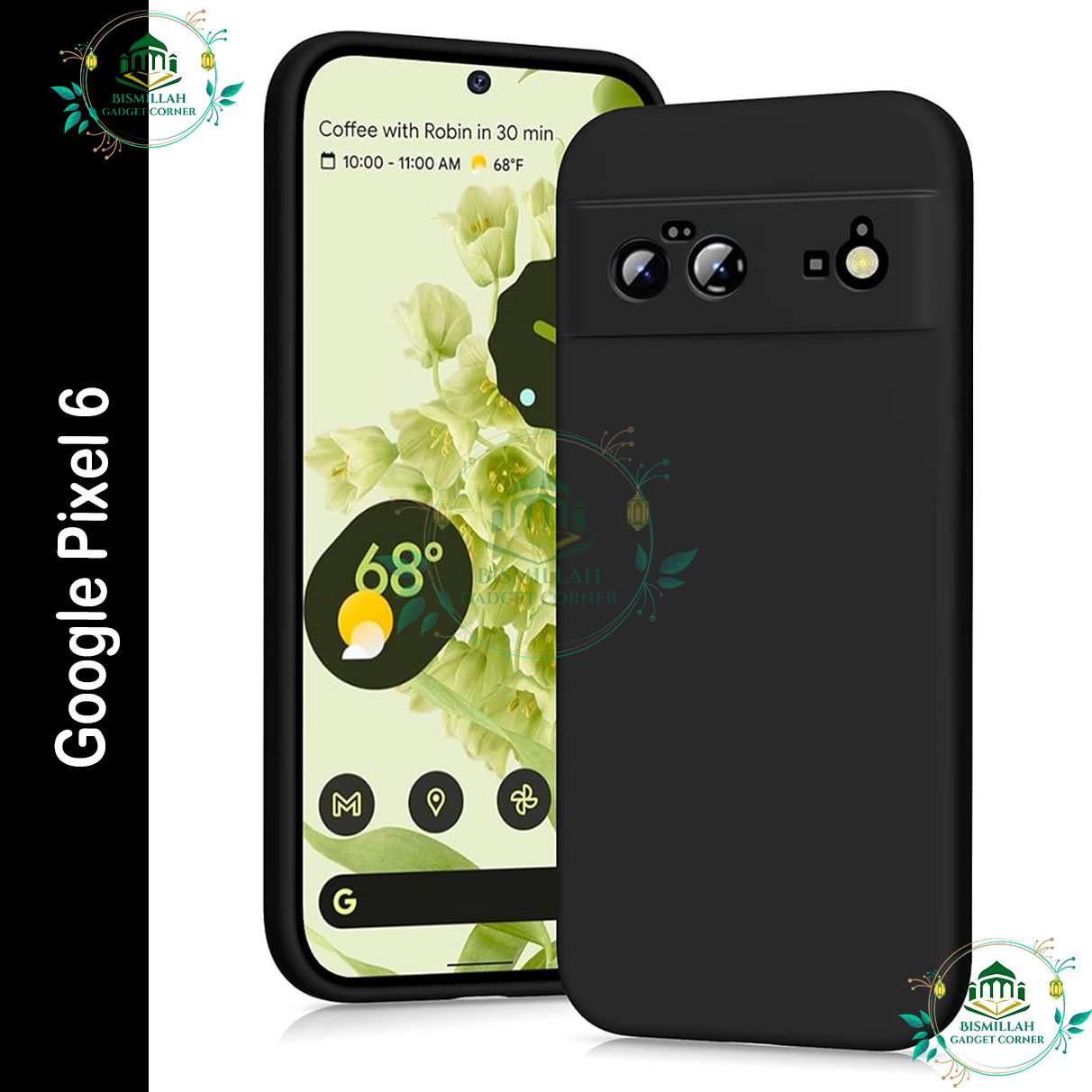 Picture of Premium Liquid Silicone Phone case For Google Pixel 6 back cover Shockproof Anti Slip Soft TPU Sandstone Matte Pixel 6 Back Case Cover গুগল পিক্সেল 6