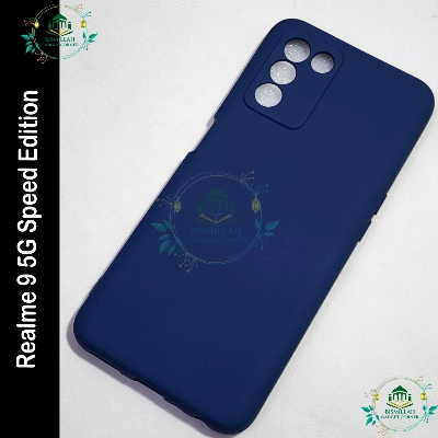 Picture of Realme 9 SE 5G Speed Edition Silky And Soft-Touch Finish With Camera Production Soft Silicone Cover Realme 9 5g Speed Edition back cover