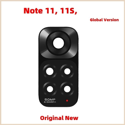 Picture of Original Camera Lens Glass For Xiaomi Redmi Note 11 , 11S,  Back Camera Glass Lens Smartphone Parts