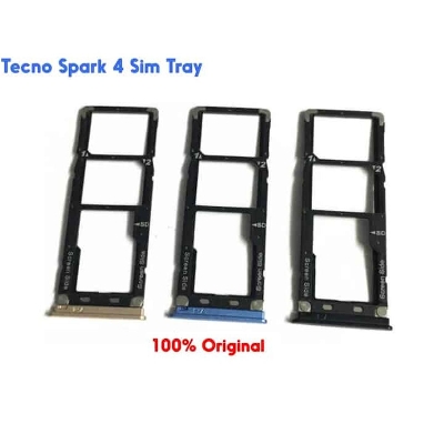 Picture of SIM Card Holder Tray for Tecno Spark 4