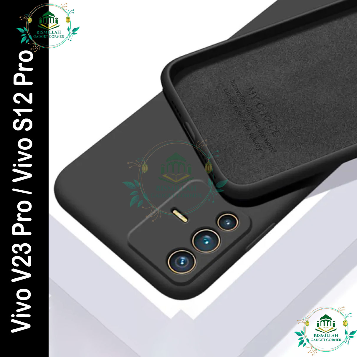 Picture of Premium Back cover for Vivo V23 Pro / Vivo S12 Pro Back Case Simple Antlers Ultra Thin Soft Luxury Square Multicolor Phone Case