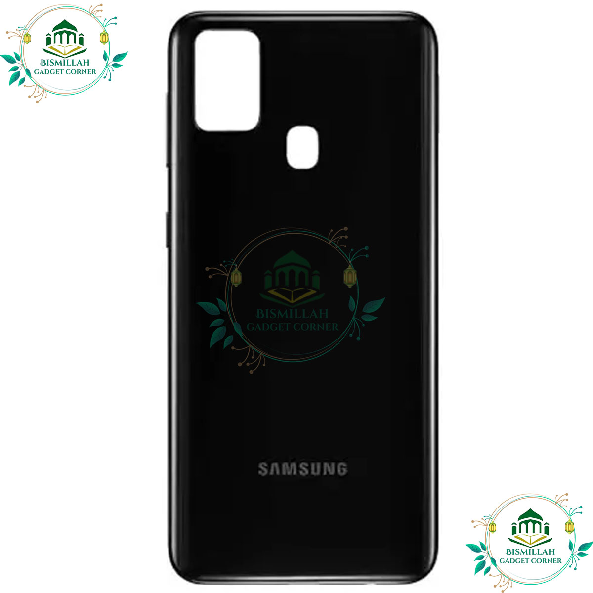 Picture of Back Panel Cover for Samsung Galaxy M31 - Blue-Black