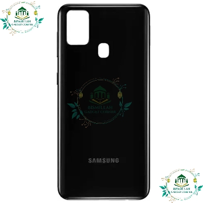 Picture of Back Panel Cover for Samsung Galaxy M31 - Blue-Black