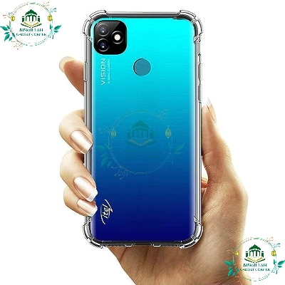 Picture of Coverage Transparent Back Cover for Itel Vision 1 plus - Transparent