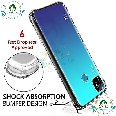 Picture of Coverage Transparent Back Cover for Itel Vision 1 plus - Transparent