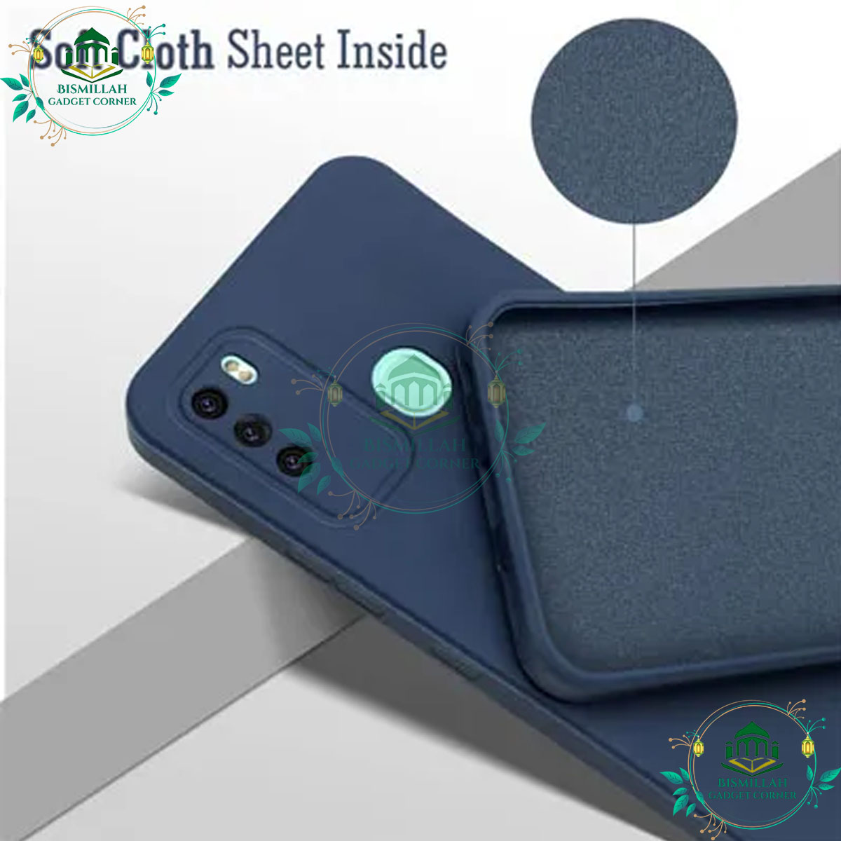 Picture of For ITEL Vision 2 Liquid Silicone Soft Gel Rubber Shockproof Cover Mobile Phone