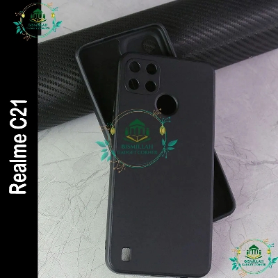 Picture of For Realme C21 Liquid Silicone Soft Gel Rubber Shockproof Cover For Realme C21 Phone Case