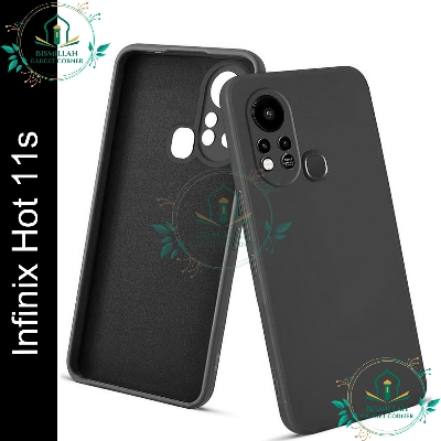 Picture of Liquid Silicone For Infinix Hot 11S Casing Official Style Unique Back Cover Soft Case - Camera