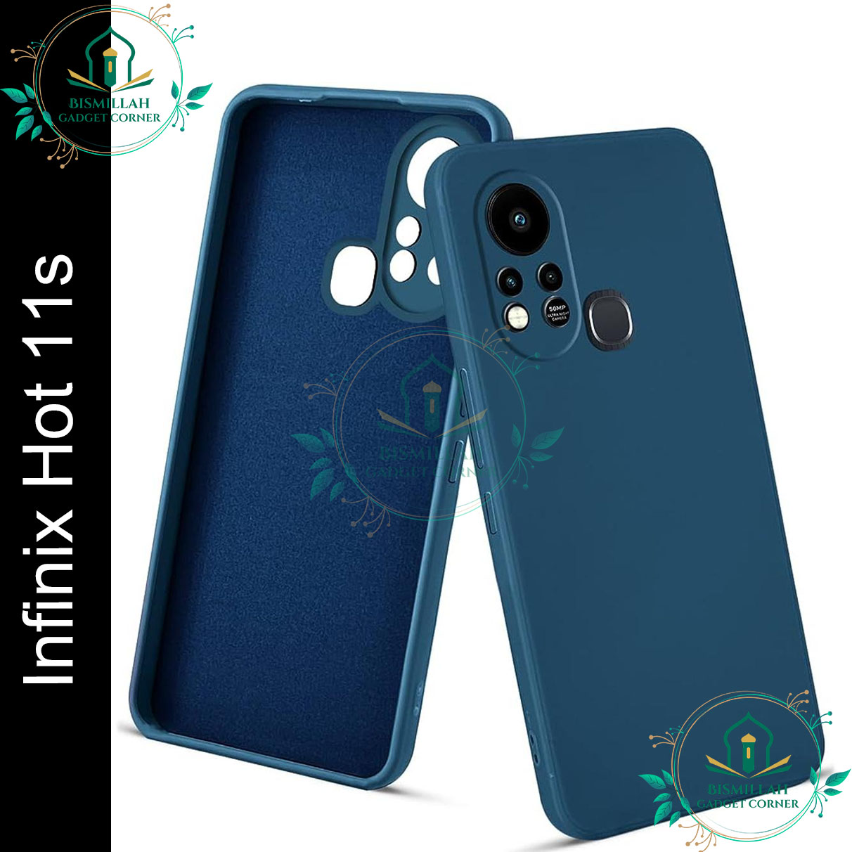 Picture of Liquid Silicone For Infinix Hot 11S Casing Official Style Unique Back Cover Soft Case - Camera