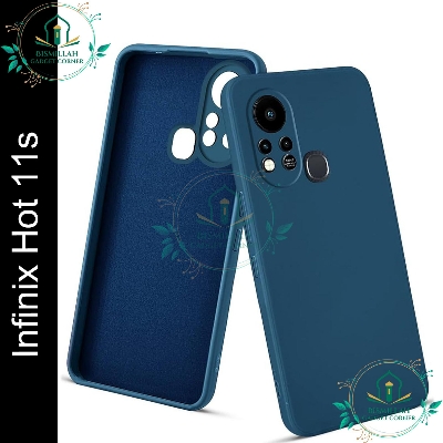 Picture of Liquid Silicone For Infinix Hot 11S Casing Official Style Unique Back Cover Soft Case - Camera