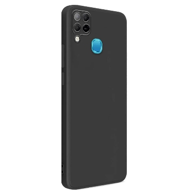 Picture of For Infinix Hot 10s Back Cover The New Unique Liquid Silicone Casing Angel Eyes Phone Case Anti-fall Shockproof