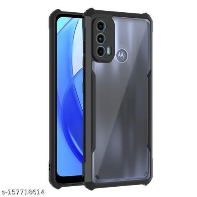 Picture of Xundd Motorola Moto E40 Back Cover Unique ShockProof Airbinger Longlasting Clear Transparent Hard Case Motorola Moto E40