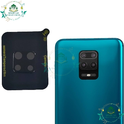 Picture of Redmi Note 9 Pro Max XMART 3D Camera Lens Protector Full coverage Tempered Glass Compatible with Redmi Note 9 Pro Max (Black, Pack of 1)