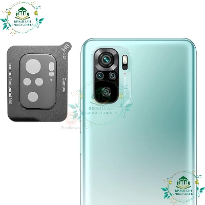 Picture of Camera Lens 9H 3D Glass Guard For Redmi Note 10 [With Photo Friendly Flash Cut]