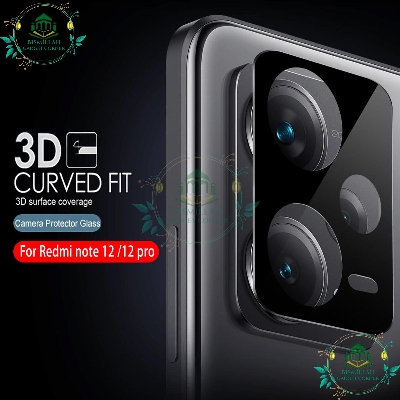 Picture of 3D Camera Lens Protector for Redmi Note 12 Pro plus -  Scratch Resistant Glass - Pack of 1 - Easy To use