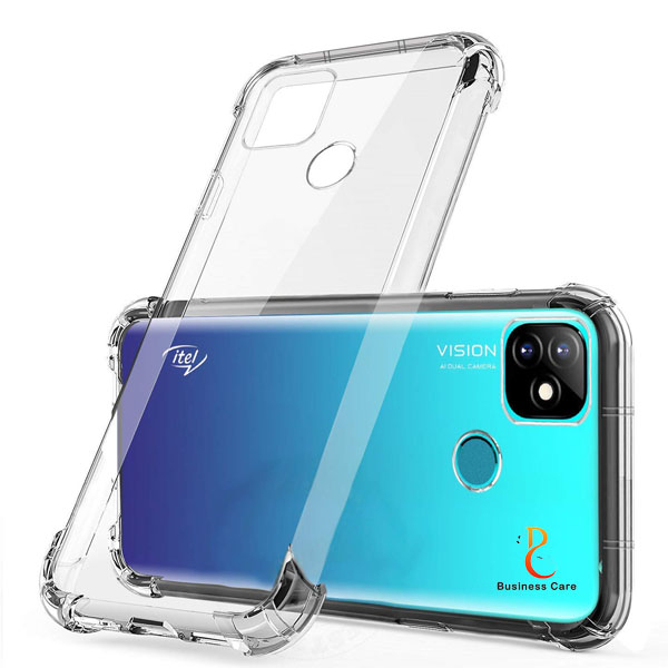 Picture of Coverage Transparent Back Cover For Itel Vision 1 Plus - Transparent - Transparent Back Cover For Itel Vision 1 Plus - A Blend Of Style And Protection