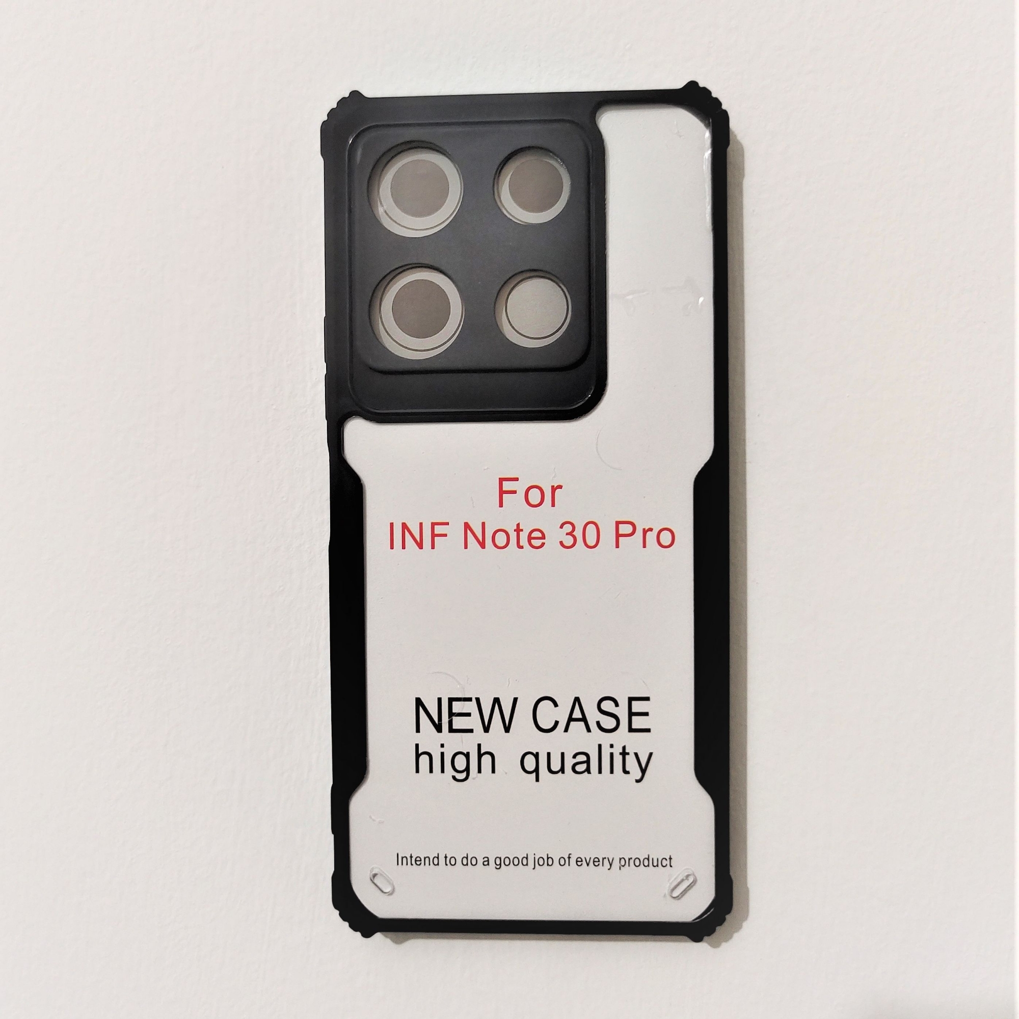 Picture of Infinix Note 30 / Infinix Note 30 5G / Infinix Note 30 Pro / Infinix Note 30Pro Back Cover ShockProof Airbinger Longlasting Clear Transparent Hard Case