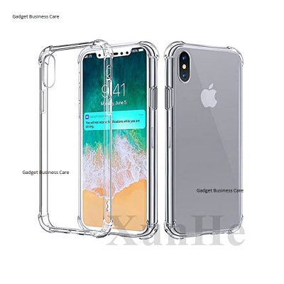 Picture of Premium Soft Back Case Cover for _iPhone_X - Transparent