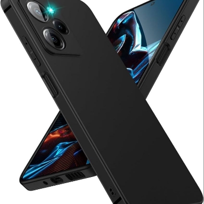 Picture of For Xiaomi Poco X5 Pro Silky And Soft-Touch Unique Finish With Camera Production Soft Premium Quality Slim Silicone Cover