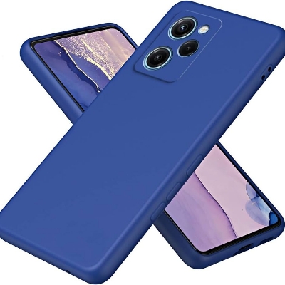 Picture of For Xiaomi Poco X5 Pro Silky And Soft-Touch Unique Finish With Camera Production Soft Premium Quality Slim Silicone Cover