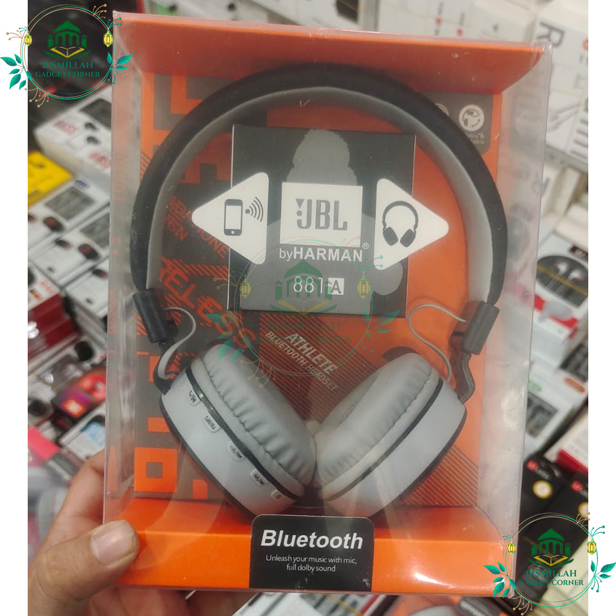 Picture of Wireless Bluetooth Headphones For MS-881A Professional Headphones