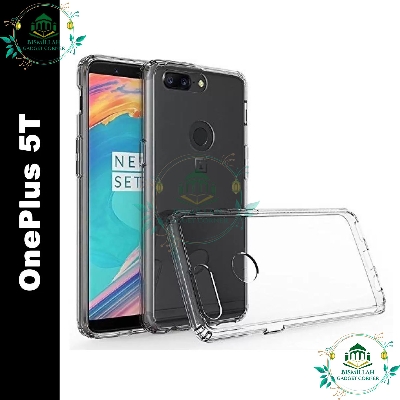 Picture of Transparent back cover For OnePlus 5T Luxury transparent Protect Back Cover Soft Case