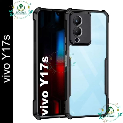 Picture of back cover For Vivo Y17s back case Premium Luxury Protect Back Cover Soft Case