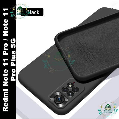 Picture of Premium Liquid Silicone Phone case for Xiaomi Redmi Note 11 pro / Xiaomi Redmi Note 11 pro plus 5G Liquid Silicon Mobile Back Case Soft Silicone Phone Cover - মোবাইল ফোন - Phoneo