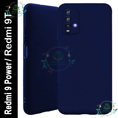Picture of Premium Liquid Silicone Phone case for Redmi 9 Power / Redmi 9T / Mi 9 Power / Mi 9T Liquid Silicon Mobile Back Case Soft Silicone Phone Cover - মোবাইল ফোন - Phoneo