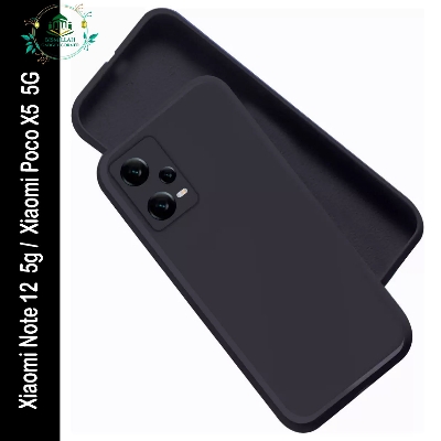 Picture of Premium Liquid Silicone Phone case for Xiaomi Note 12  5g /  Xiaomi Poco X5  5G Liquid Silicon Mobile Back Case Soft Silicone Phone Cover - মোবাইল ফোন - Phoneo