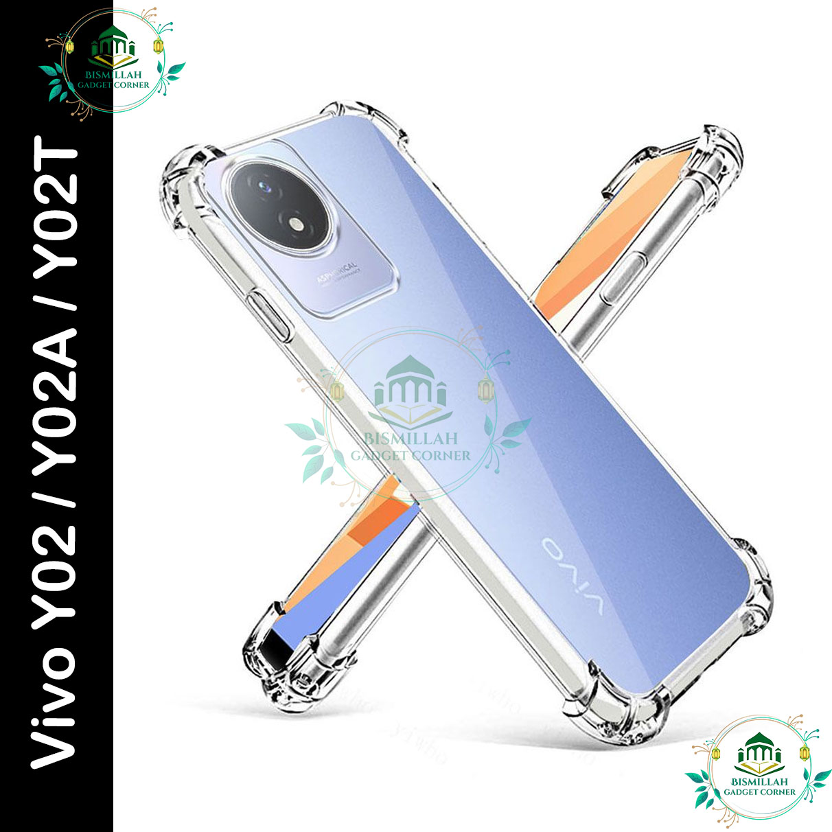 Picture of Phone case for Vivo Y02 / Vivo Y02A / Vivo Y02T back cover Mobile Back Case Soft Silicone Phone Cover - মোবাইল ফোন - Phoneo