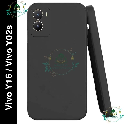 Picture of Premium Liquid Silicone Phone case for Vivo Y16 / Vivo Y02s  Liquid Silicon Mobile Back Case Soft Silicone Phone Cover - মোবাইল ফোন - Phoneo