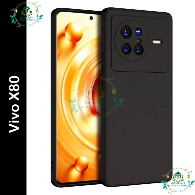 Picture of Premium Liquid Silicone Phone case for Vivo X80  Liquid Silicon Mobile Back Case Soft Silicone Phone Cover - মোবাইল ফোন - Phoneo