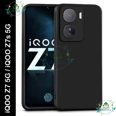 Picture of Premium Liquid Silicone Phone case for iQOO Z7 5G / iQOO Z7s 5G Liquid Silicon Mobile Back Case Soft Silicone Phone Cover - মোবাইল ফোন - Phoneo