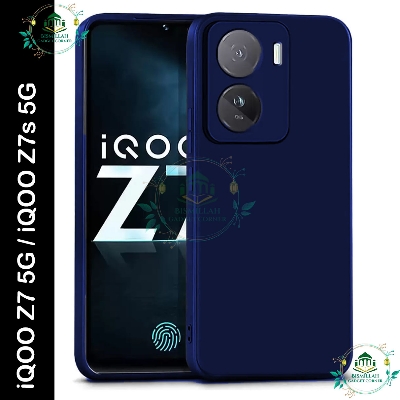 Picture of Premium Liquid Silicone Phone case for iQOO Z7 5G / iQOO Z7s 5G Liquid Silicon Mobile Back Case Soft Silicone Phone Cover - মোবাইল ফোন - Phoneo