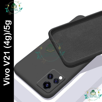 Picture of Premium Phone case for Vivo V21 (4g)/5g back cover Mobile Back Case Soft Silicone Phone Cover - মোবাইল ফোন - Phoneo