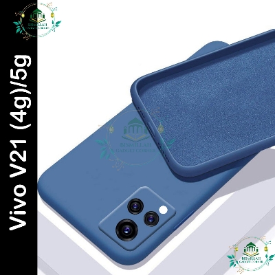 Picture of Premium Phone case for Vivo V21 (4g)/5g back cover Mobile Back Case Soft Silicone Phone Cover - মোবাইল ফোন - Phoneo