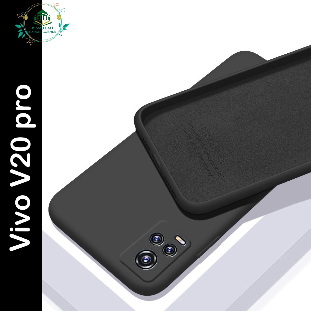 Picture of Premium Phone case for Vivo V20 pro back cover Mobile Back Case Soft Silicone Phone Cover - মোবাইল ফোন - Phoneo