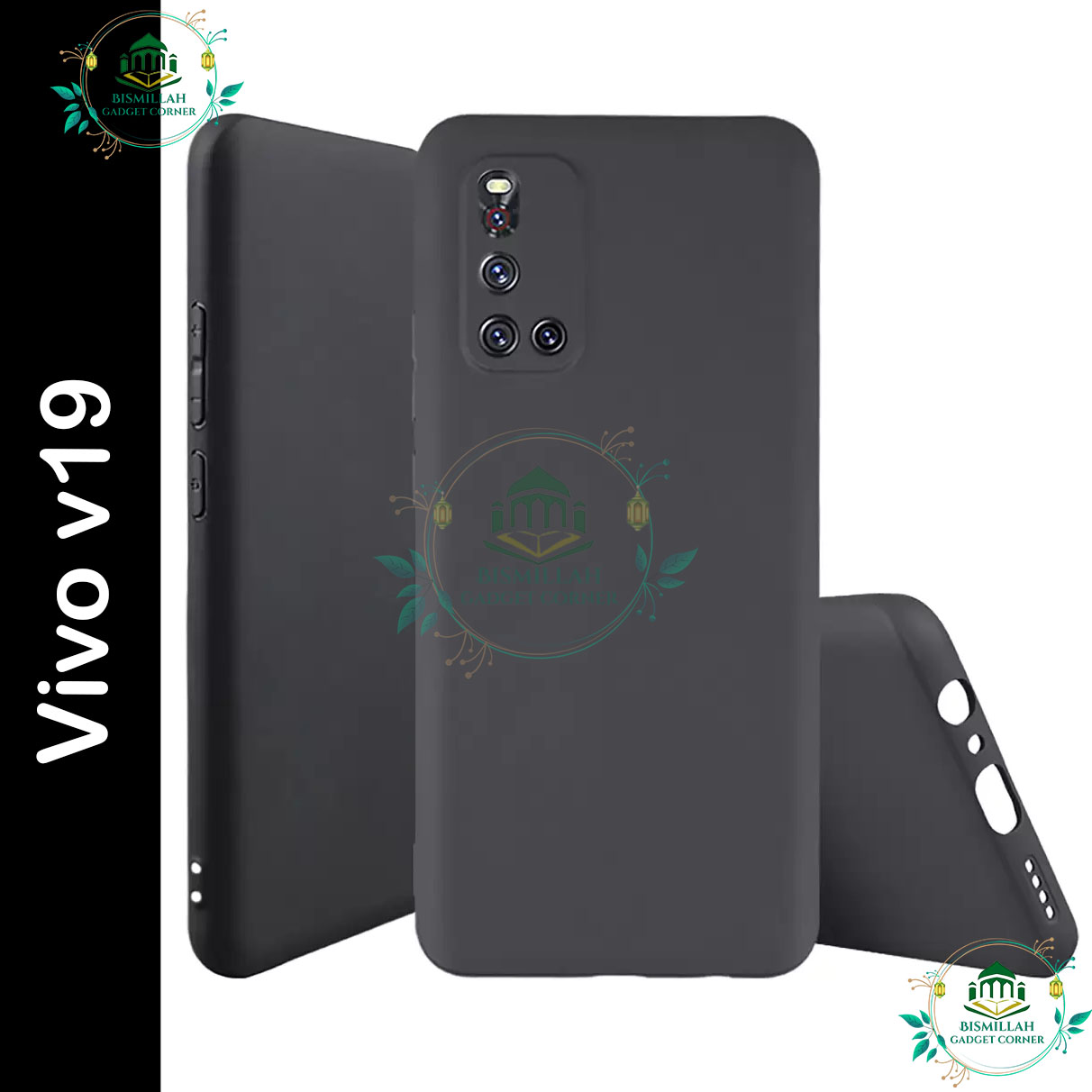 Picture of Premium Back Case for Vivo v19 Transparent Hybrid Hard PC Back Bumper Vivo v19 back cover