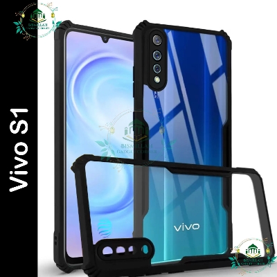 Picture of Back Cover for Vivo S1 back case Hybrid Hard PC Back Bumper