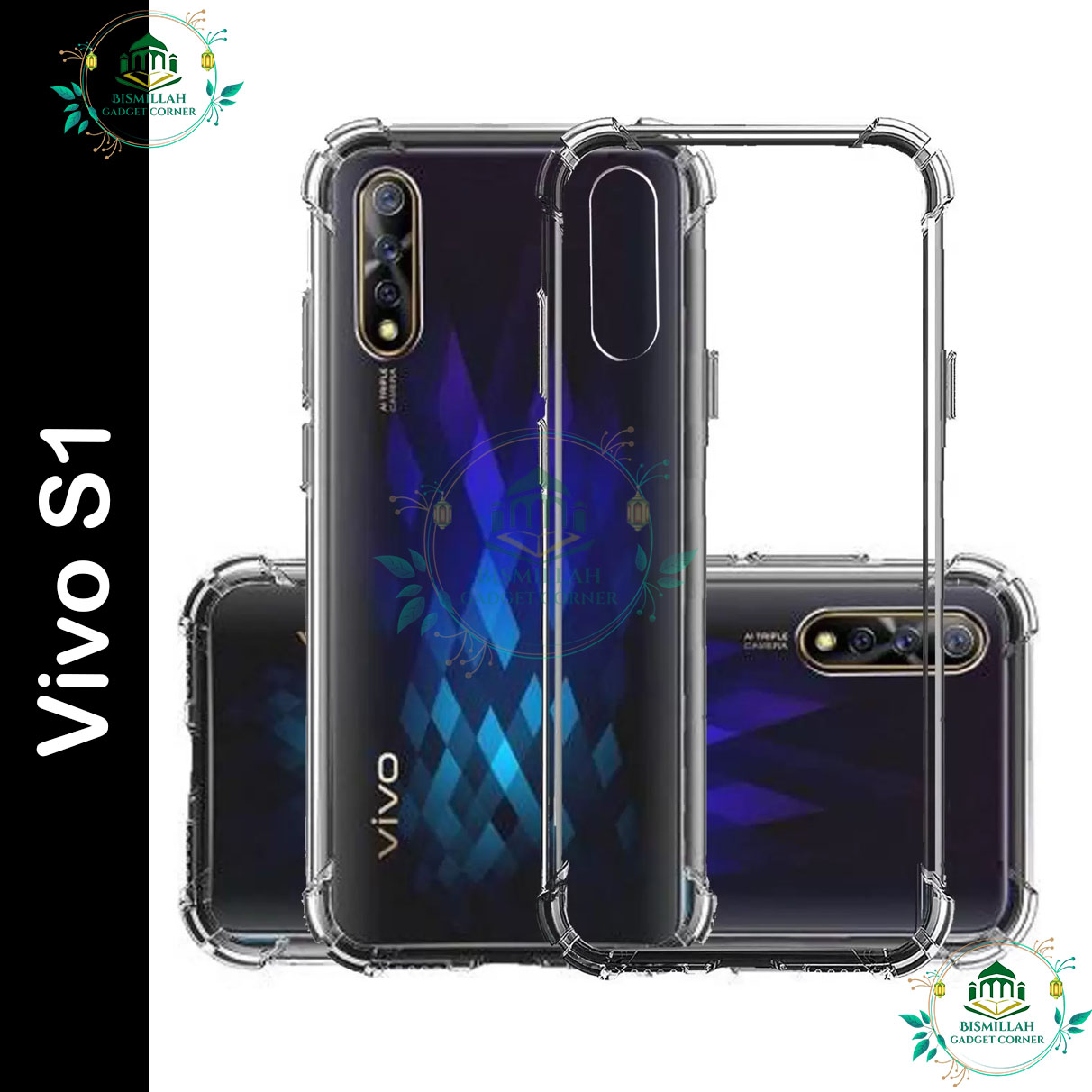 Picture of Back Cover for Vivo S1 back case Hybrid Hard PC Back Bumper
