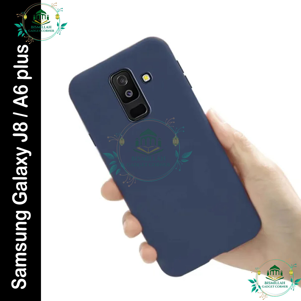 Picture of Xundd Back Cover for Samsung Galaxy J8 / Samsung Galaxy A6 plus / A6+ Transparent Hybrid Hard PC Back Bumper