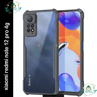 Picture of Xundd Back Cover for Xiaomi Redmi Note 12 pro 4g Transparent Hybrid Hard PC Back Bumper