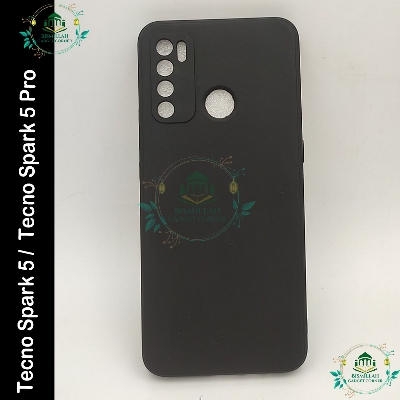 Picture of Premium Liquid Silicone Phone case for  Tecno Spark 5 /  Tecno Spark 5 Pro Liquid Silicon Mobile Back Case Soft Silicone Phone Cover - মোবাইল ফোন - Phoneo